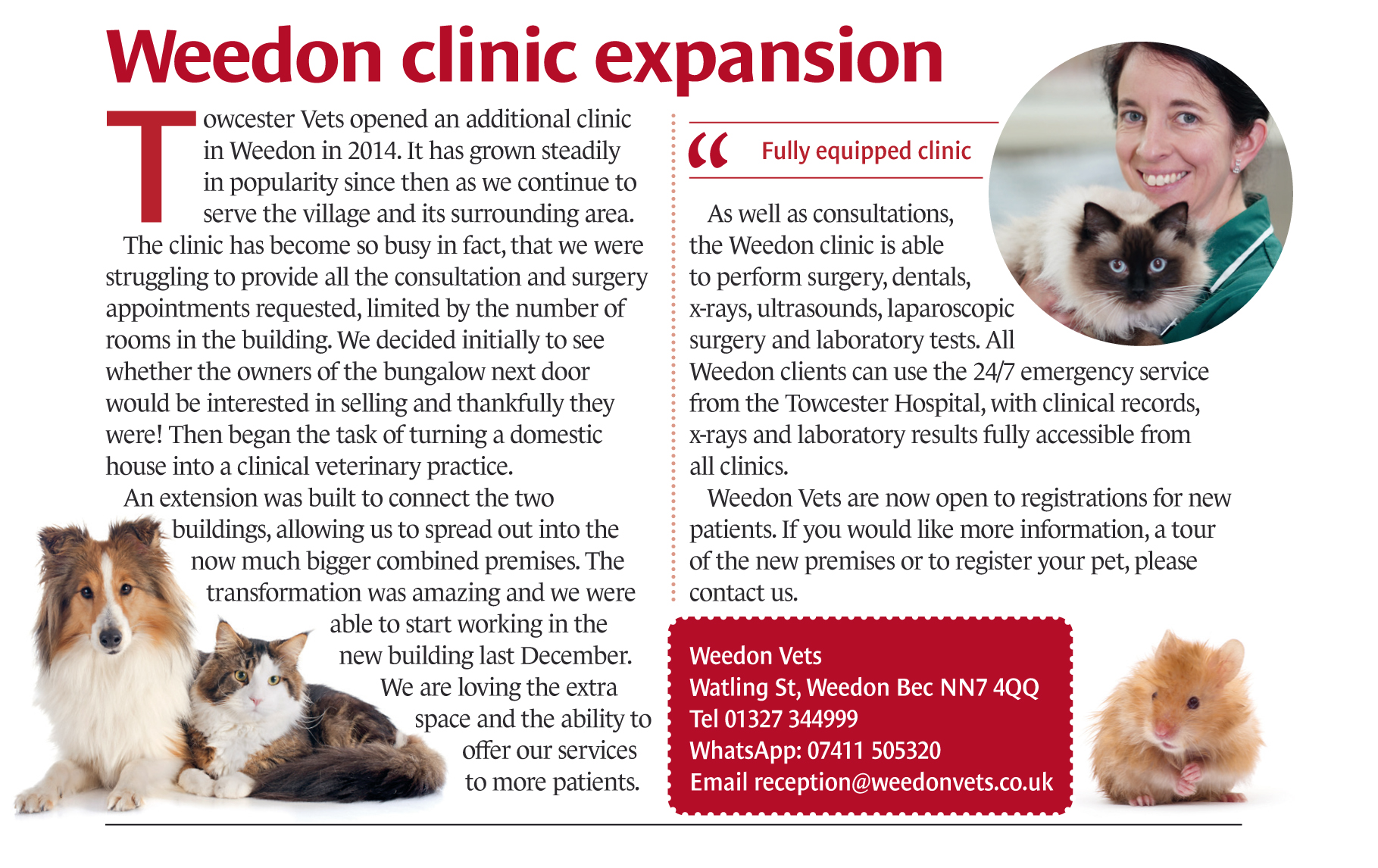 Towcester Vets FebMar26